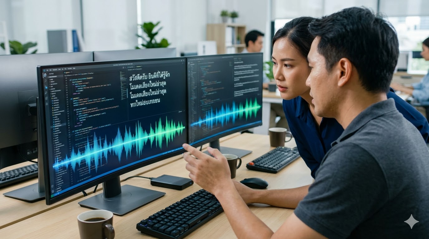 รับทำ AI เสียงไทย Text to Speech | วางระบบ Local LLM องค์กร