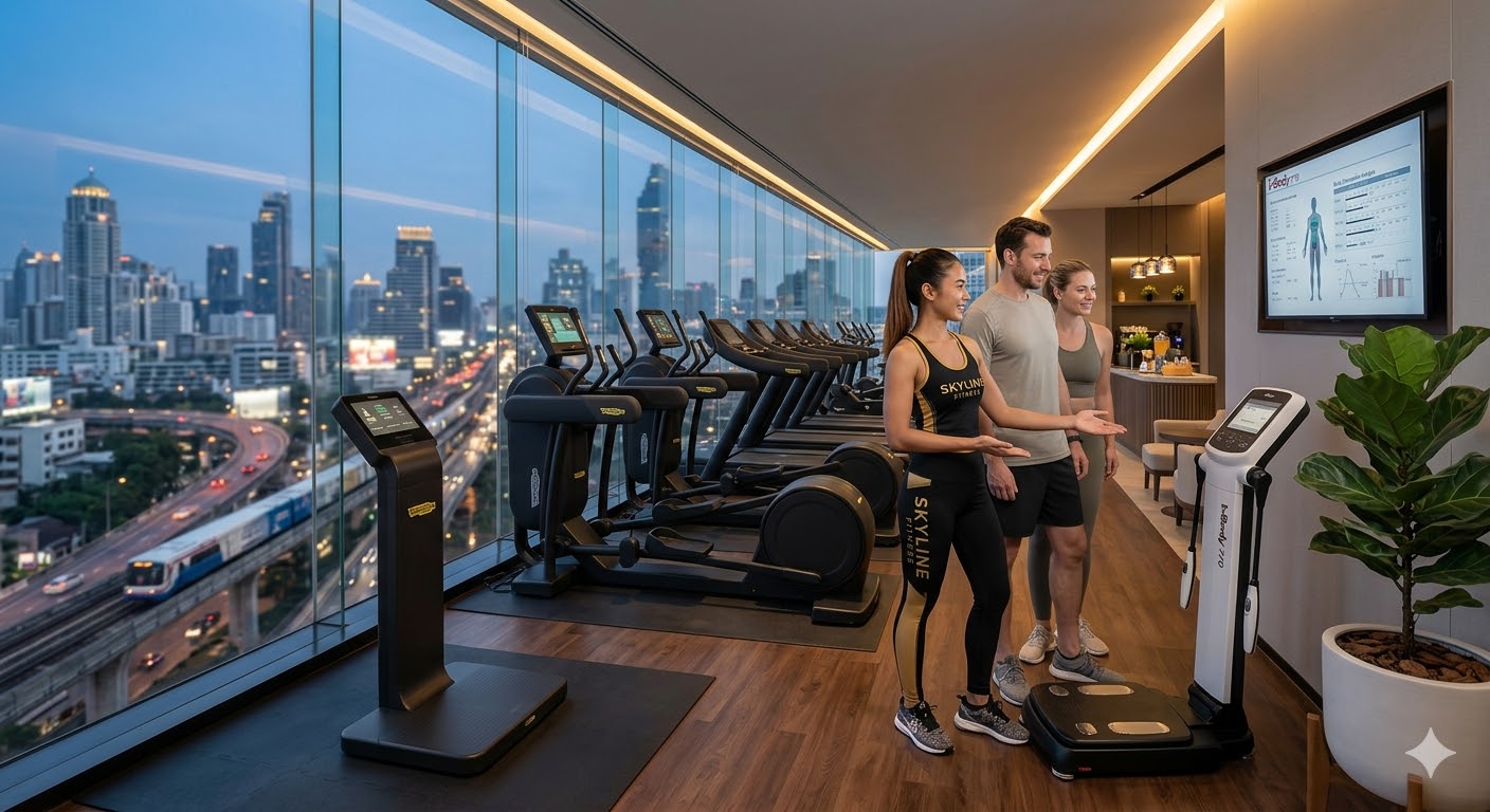 ยิมตรวจวัดมวลกาย InBody กรุงเทพ | วัดไขมัน กล้ามเนื้อ แม่นยำที่สุด