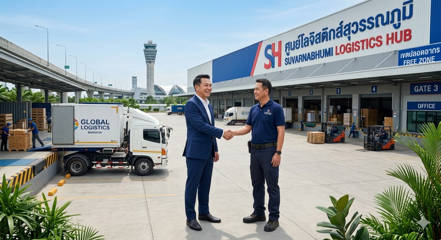 โกดังให้เช่าใกล้สุวรรณภูมิ! | พื้นที่ติดสนามบิน สะดวกทุกการขนส่ง